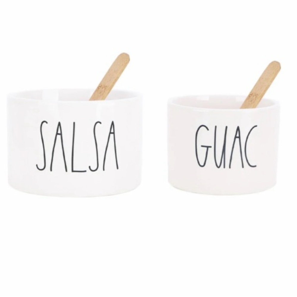 Rae Dunn Guac + Salsa Set
